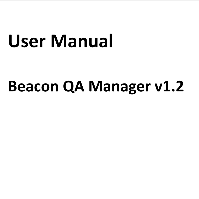 YF。sms231202 beacon qa manager _v1.4_ user manual _ a5 _2025-01-24